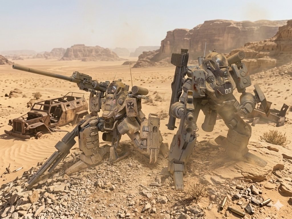 戦地にて…