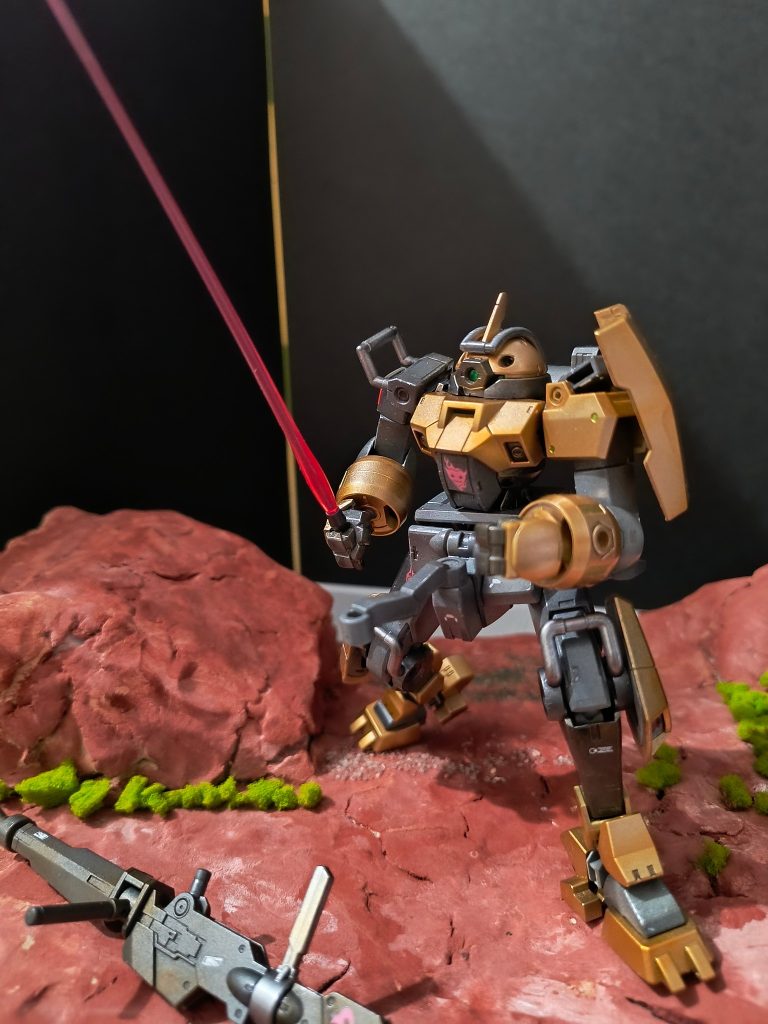 ビーム・サーベル持たせてみた！(zaku-kao2)