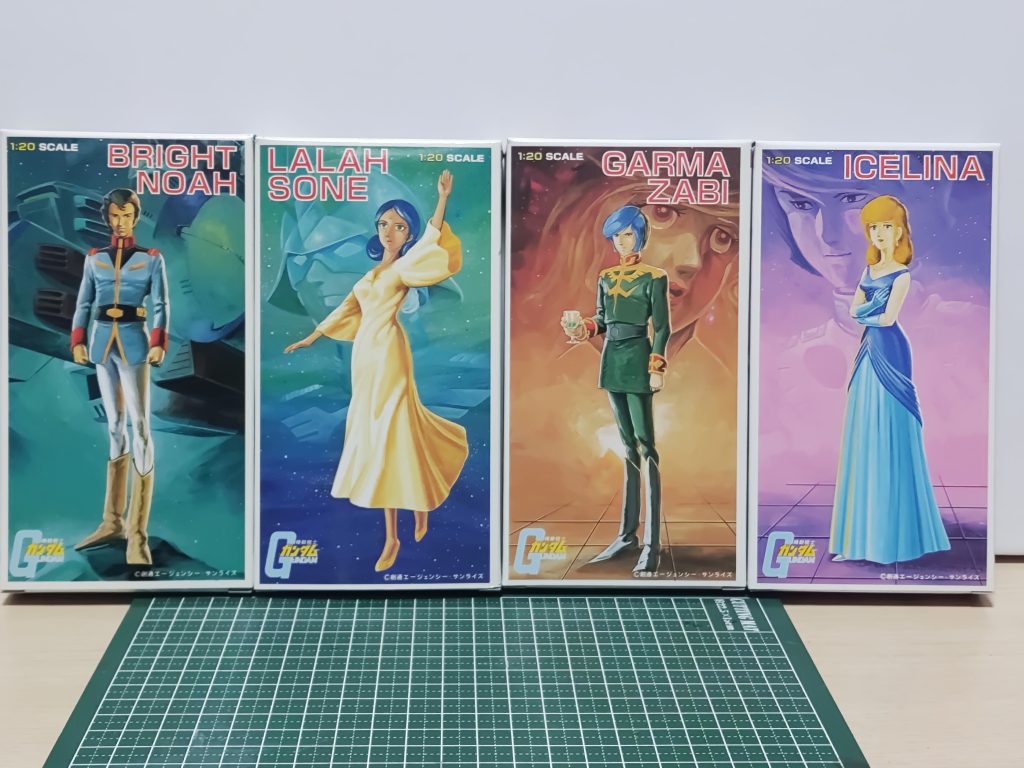 作品名：旧キット<p>ハードオフでガンプラを見ていたら旧キットのキャラのプラモデルを見つけました。（レア？） コメントで教えてください。</p>

