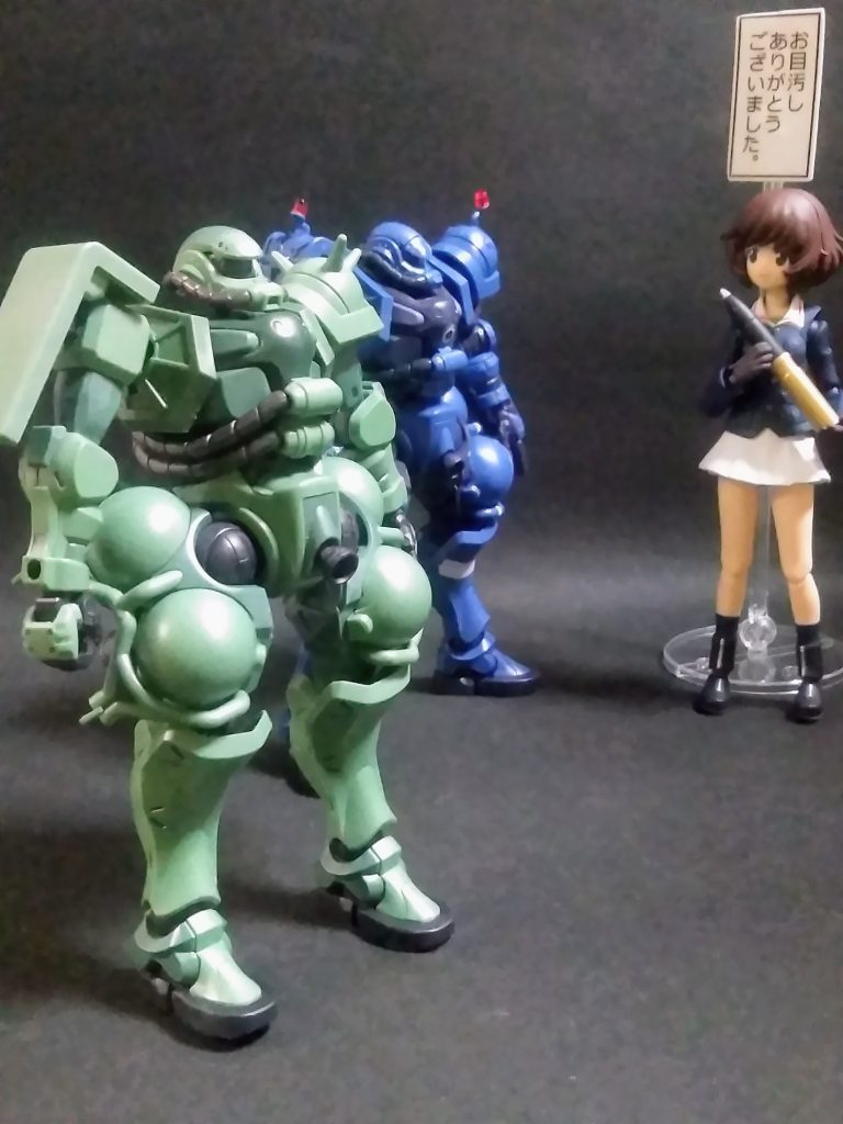 　　　　　Next time preview　　　　　　&nbsp;　　　　　　『ZAKU(GQ) ❓』&nbsp; &nbsp; &nbsp; &nbsp; &nbsp; &nbsp; &nbsp; &nbsp; &nbsp; &nbsp;　&nbsp; &nbsp; &nbsp; &nbsp; お目汚し ありがとうございました。