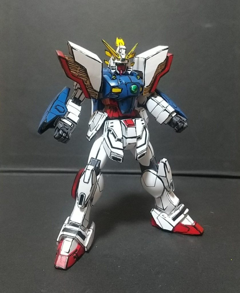 HGFC シャイニングガンダム(島本和彦ver)–6枚目/制作者：yokka