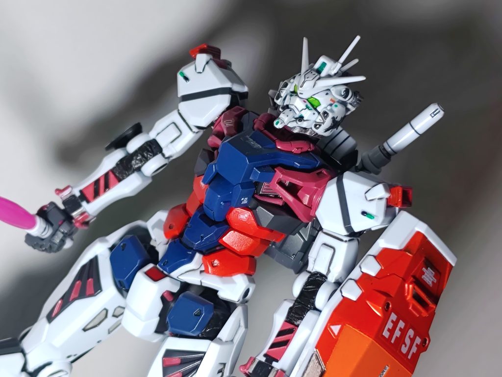ジークアクス世界戦　サンダーボルト　ガンダムアーマーなし