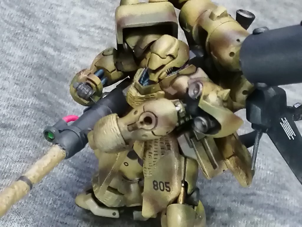 ガンダムアーティファクト　ギラ・ドーガ重装型　【ヴィネット】–9枚目/制作者：LUCIOLE