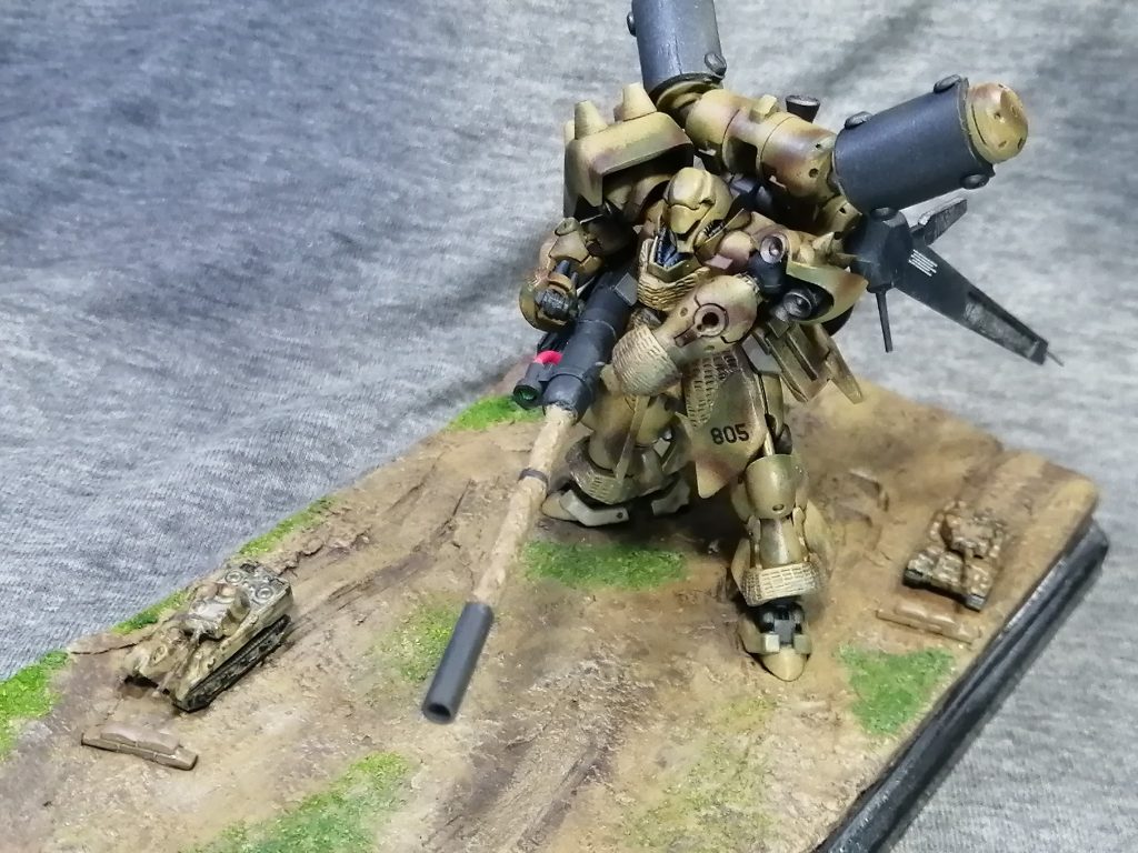 ガンダムアーティファクト　ギラ・ドーガ重装型　【ヴィネット】–3枚目/制作者：LUCIOLE