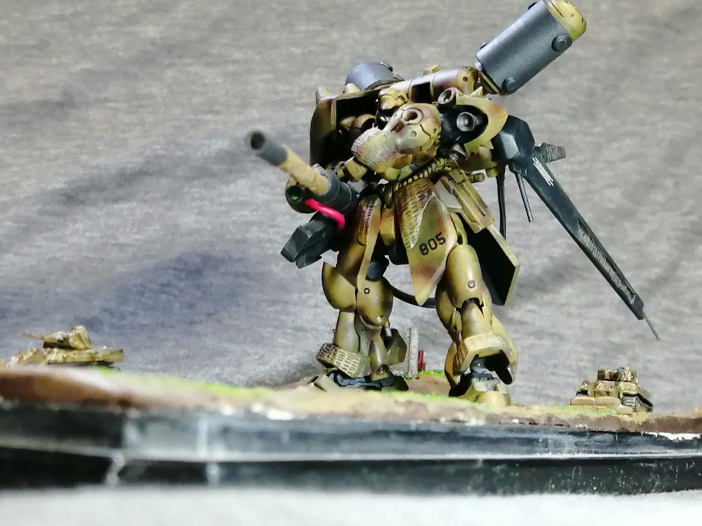 ガンダムアーティファクト　ギラ・ドーガ重装型　【ヴィネット】–9枚目/制作者：LUCIOLE