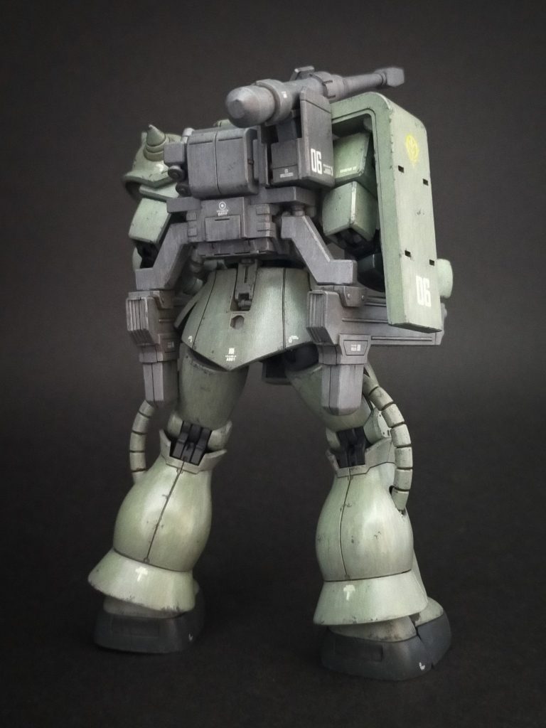 HG1/144 MS-06 ZAKU–6枚目/制作者：あmろ