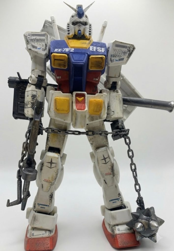 ガンダムの武器系統で大好きなのはガンダムハンマーですw