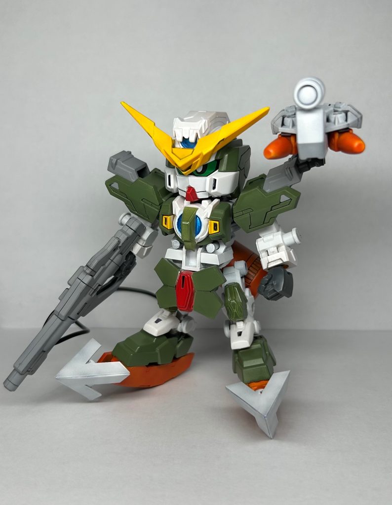 ・最後に初めて投稿するSDガンダムでしたが、作っててめちゃ楽しかったです！最後までご覧頂きありがとうございました〜
