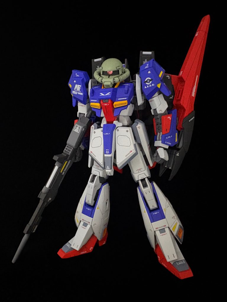 おまけ画像で第17回ニプコムのZZガンダムコンペで出したZザクです他にも3名の方がコンペでZザクを制作されていました