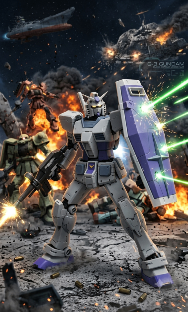 RX78-3 G3 X RG G3 Version2.0 Mixing–2枚目/制作者：Plakids-K