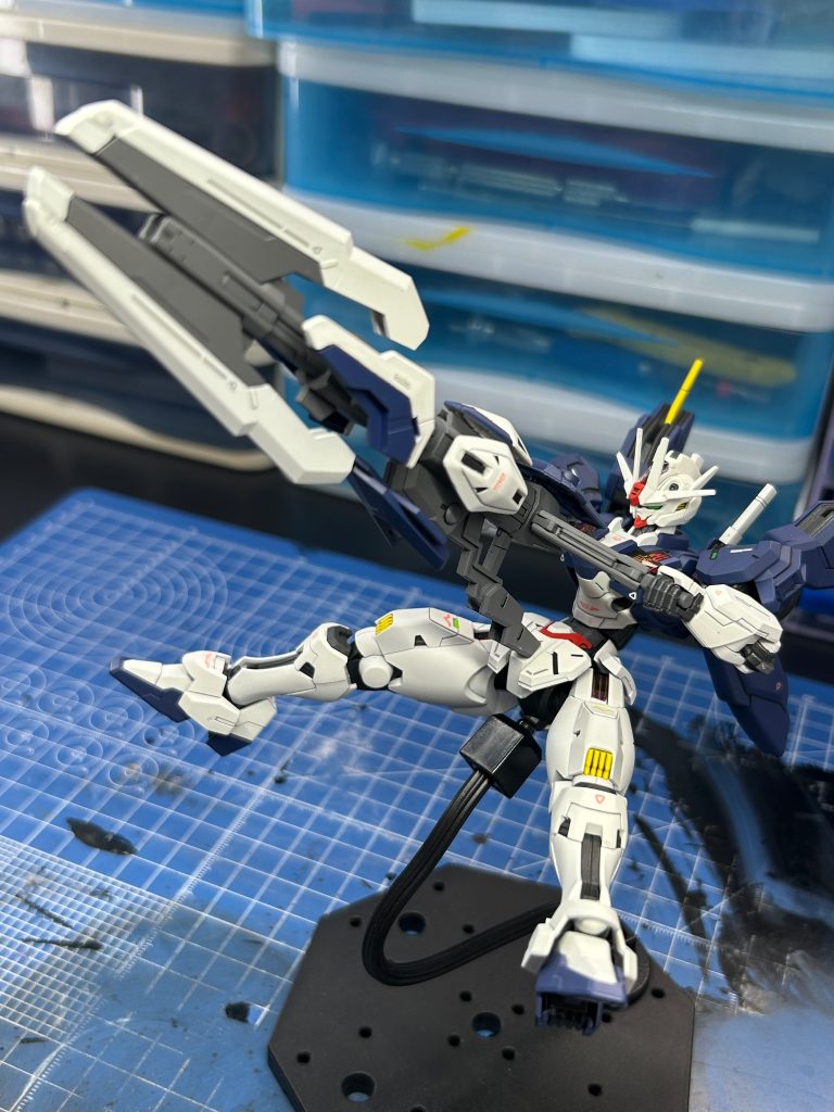 ガンダム・エアリアル（改修型）–2枚目/制作者：多趣味の生き甲斐