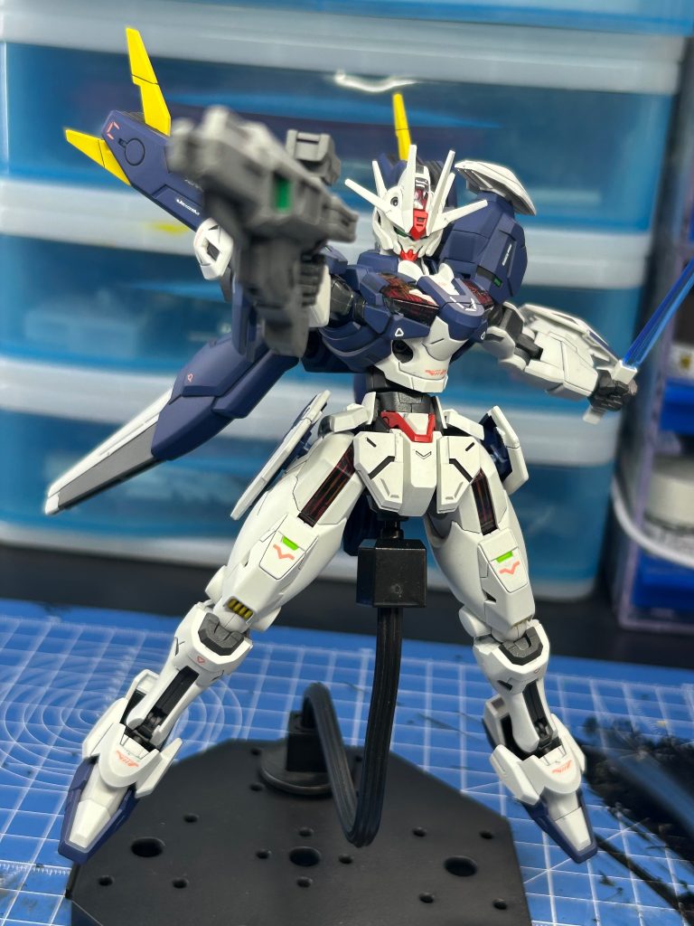 ガンダム・エアリアル（改修型）–3枚目/制作者：多趣味の生き甲斐