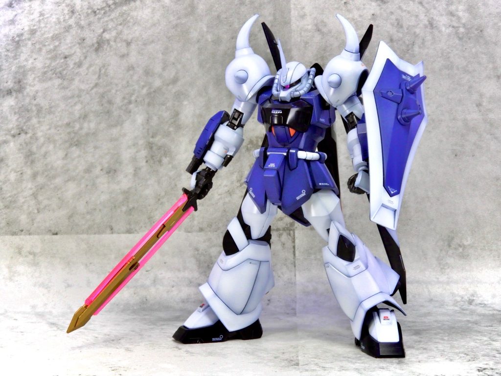HGCE グフイグナイテッド (イザーク機色に全塗装)–4枚目/制作者：ARIKA_plamozombie