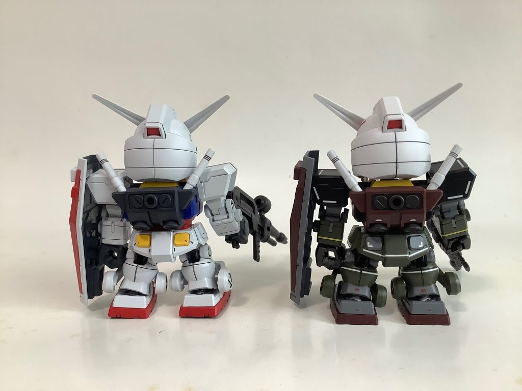 自分好みの等身にしようとすると物凄くお金かかるキット…(gundam-kao9)