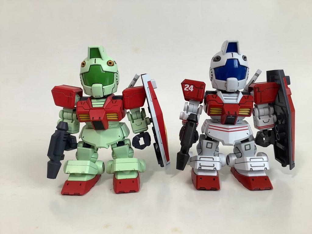 せっかくなのでジム(GM)､ジムリアルタイプカラー(GIMM)