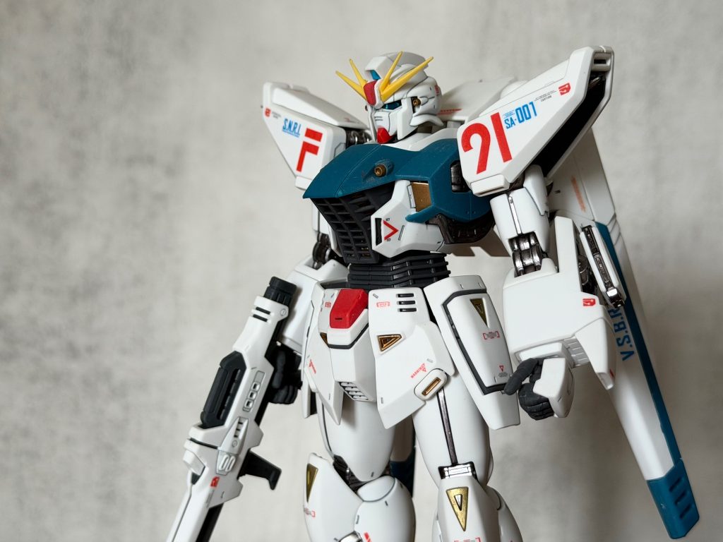 MG 1/100 ガンダムF91 Ver.2.0 Gundam F91–4枚目/制作者：Mreh