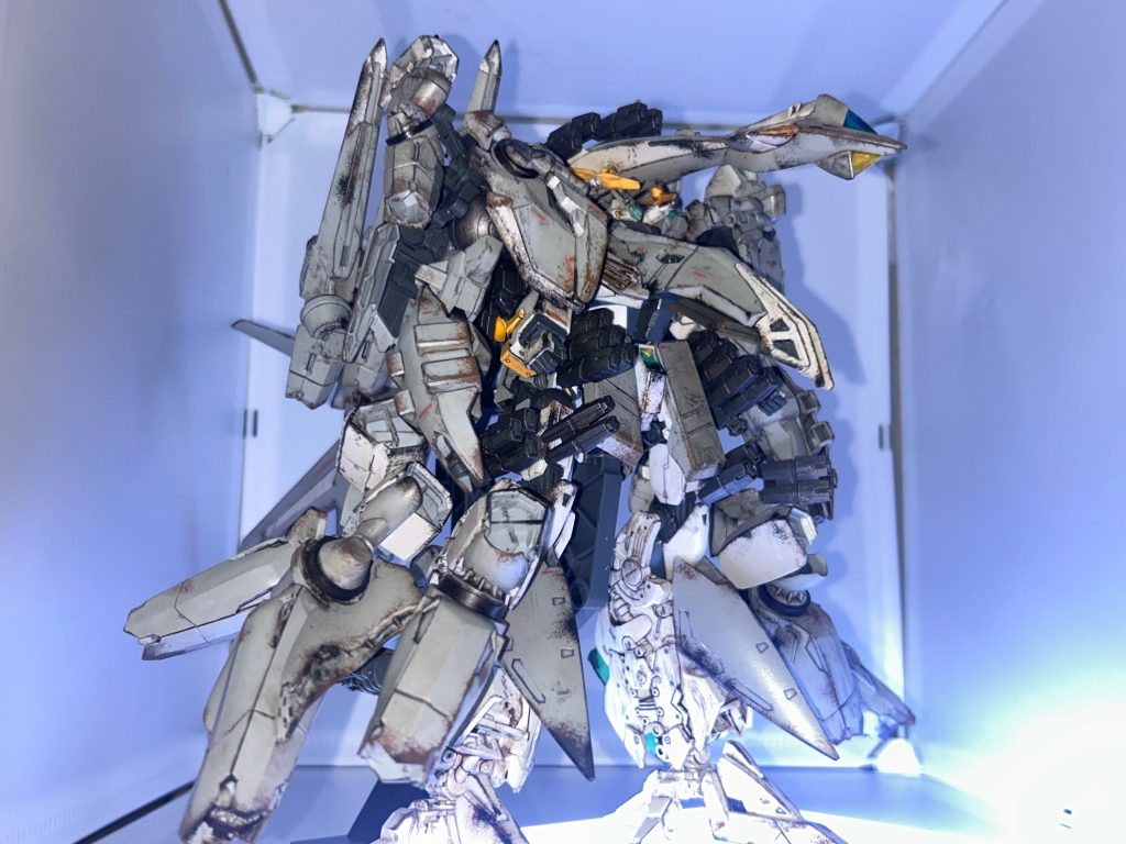 アリュゼウス　汚し塗装–3枚目/制作者：ガンプラ成長日記　初心者S