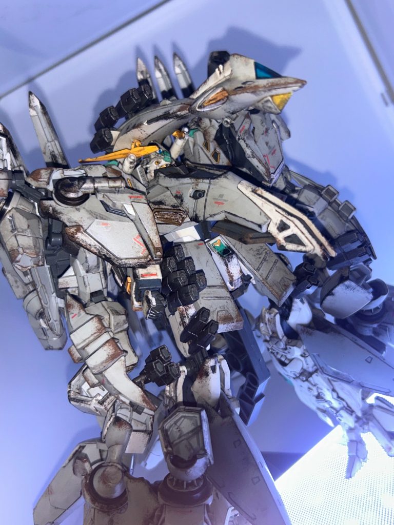 アリュゼウス　汚し塗装–5枚目/制作者：ガンプラ成長日記　初心者S
