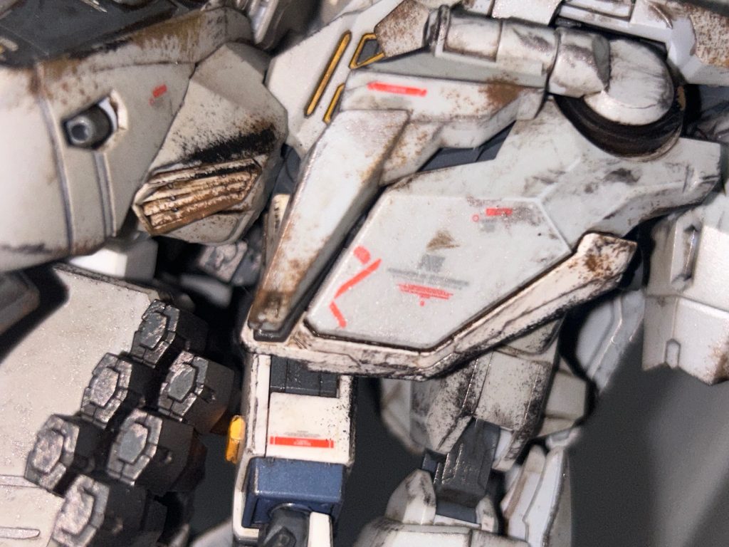 アリュゼウス　汚し塗装–4枚目/制作者：ガンプラ成長日記　初心者S