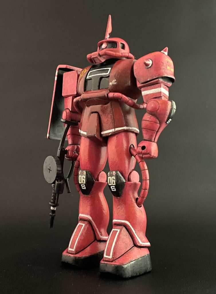 旧キット1/144 シャア専用ザク