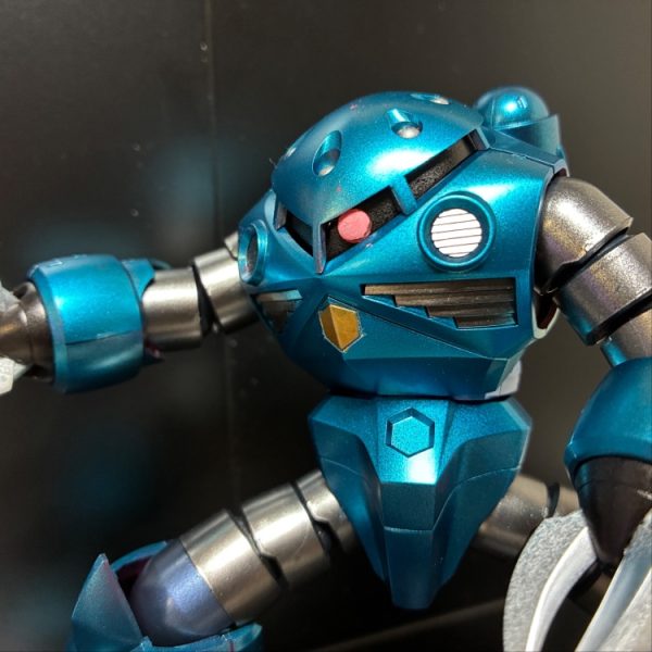 ズゴックメタリック塗装