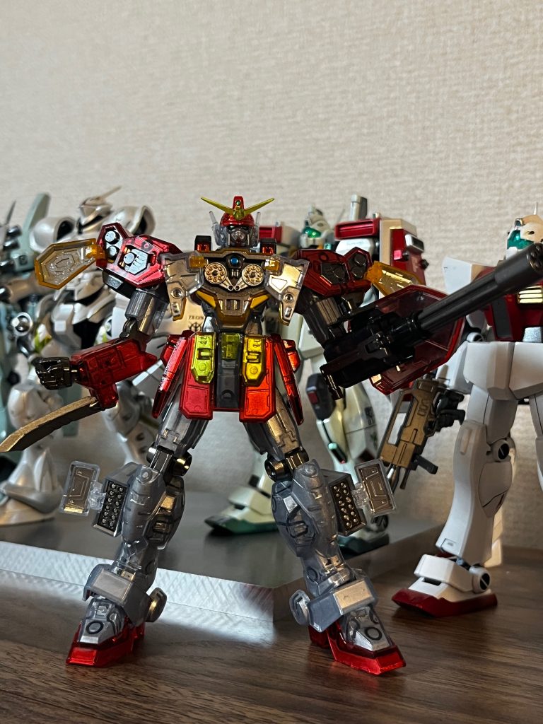パッカーンと殺意増し増しでかっこいいです。ヘビーアームズいいなぁー。
