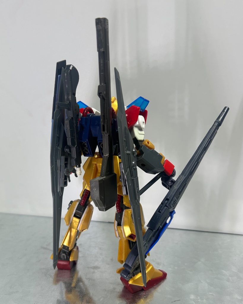 バックショット。武器がモリモリ…。