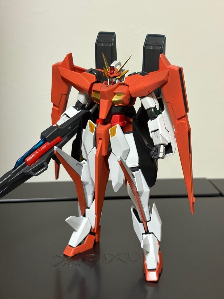 まずはアリオスガンダムの方から。