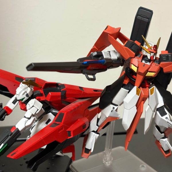 GN-007 アリオスガンダム GNHW/M & GNR-101A GNアーチャー