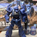 シタデルカラーでグフ塗りました。左手は指が個別に稼働するように分割しました。[…]