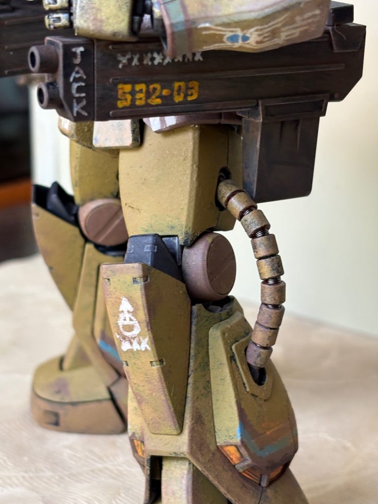 MGザクキャノン  イアン　グレーデン機MSV設定カラー–5枚目/制作者：ダレヤ？ローガンツ
