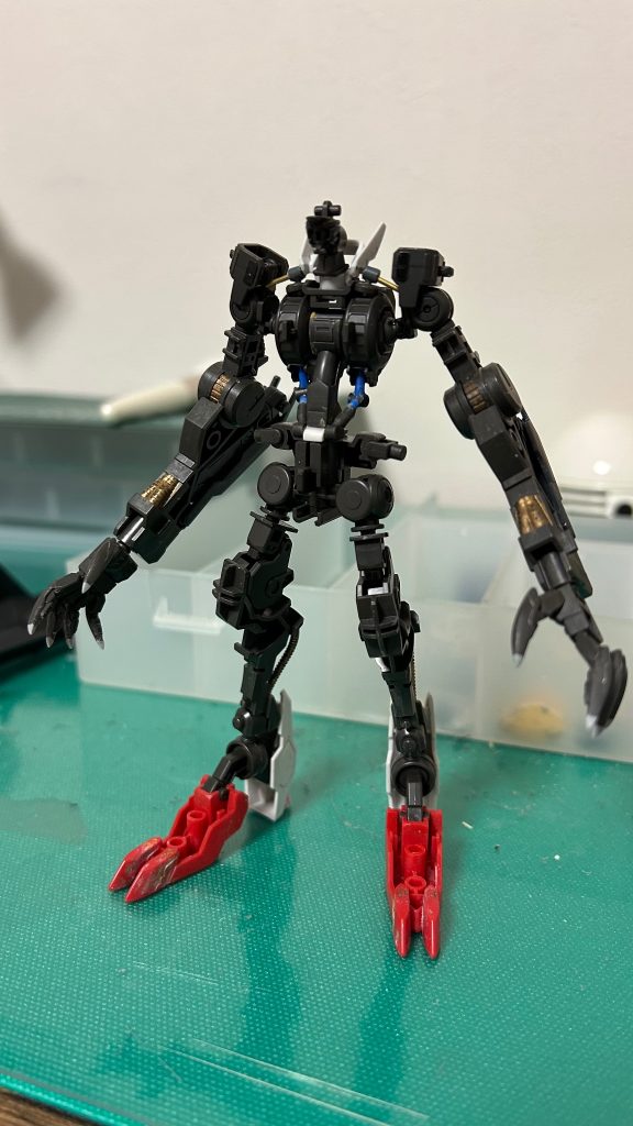 胴体延長とシリンダーをゲートで自作しこれが1番大変でした