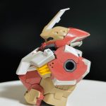 メッサーM型とF型の中間を目指すべく、プラ板で胸上部の排気ダクト追加と、胸部のス[…]