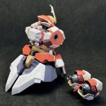 腰部リアアーマーはプラ板で延長加工、試験用バックパックはサイコ・ドーガのジャンク[…]