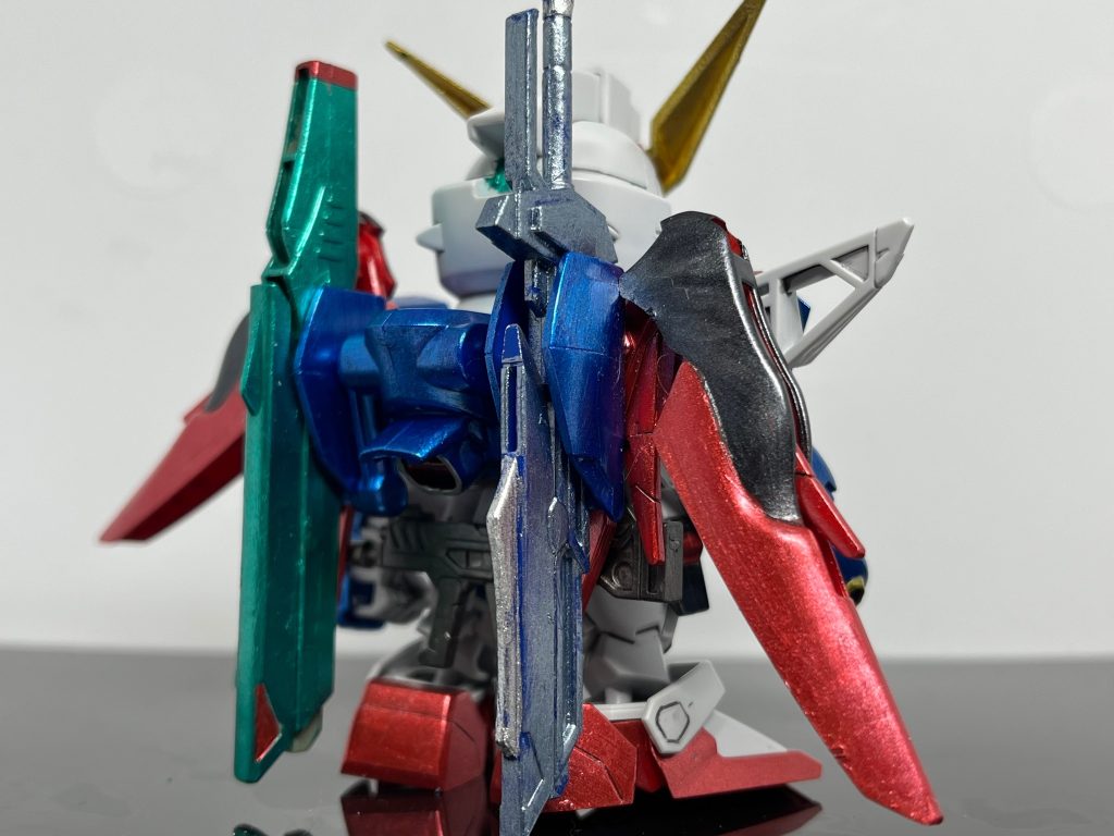 それにしても、大型の武器を複数持ってたんですねー。