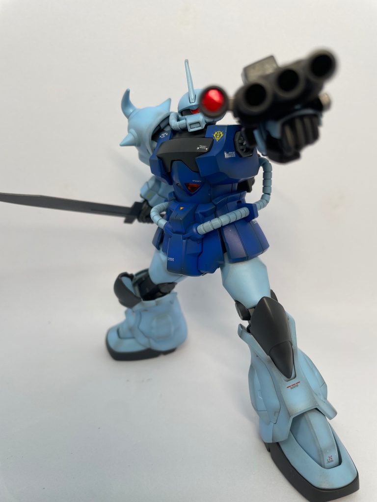 HGUC 1/144 グフカスタム–3枚目/制作者：もこやま