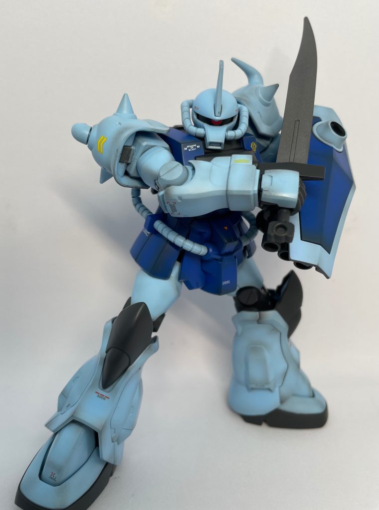 HGUC 1/144 グフカスタム–4枚目/制作者：もこやま