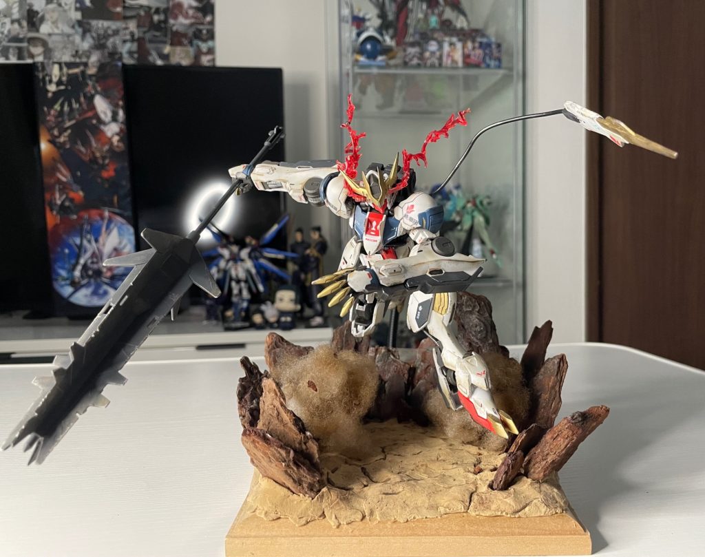 ガンダムバルバトスルプスレクス、ジオラマ