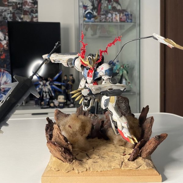 ガンダムバルバトスルプスレクス、ジオラマ