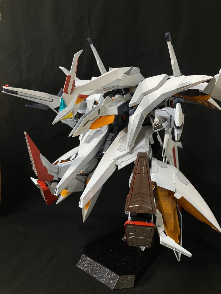 ガウォーク足裏をガンメタにしたのは正解でした。