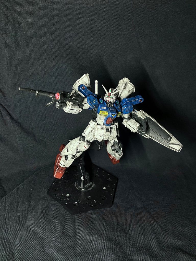 HG 試作1号機フルバーニアン　改造筆塗り全塗装–3枚目/制作者：イワン・トスルコトワ