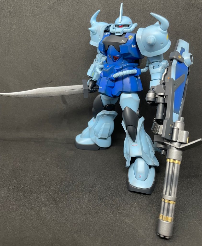 HGUC 1/144 グフカスタム–7枚目/制作者：もこやま