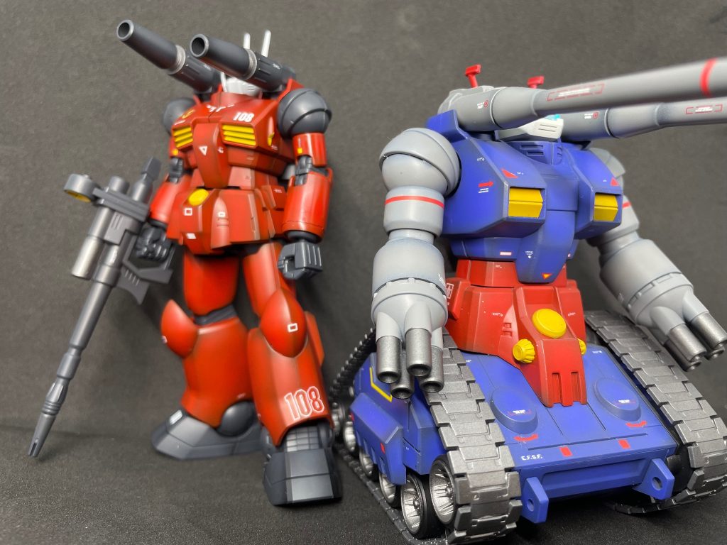HGUC 1/144 RX-75 ガンタンク& HGUC 1/144 ガンキャノン