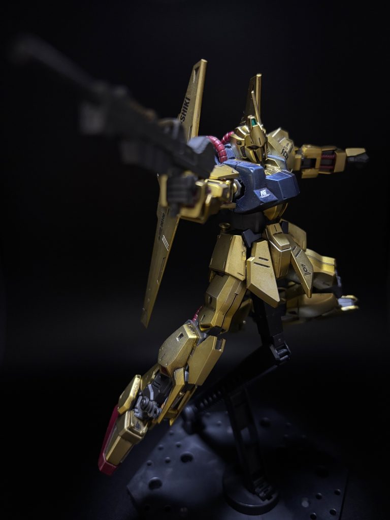 ポージングしていきます✨いつものSEED撃ちもどき。シャープでスマートな印象でカッコいい(zaku-kao5)
