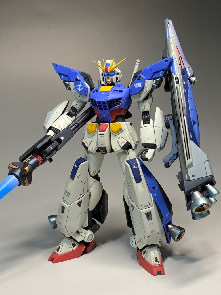 MGガンダムF90Ⅱ 【Iタイプ装備】–2枚目/制作者：万二郎