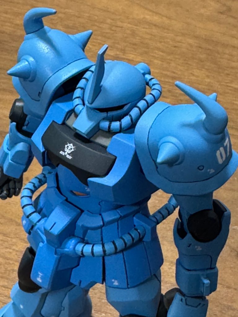 HG グフカスタムです。