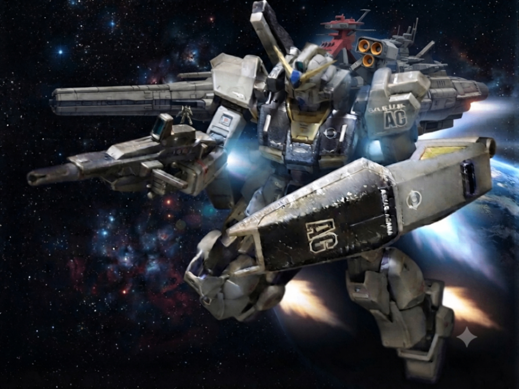エマ・シーン、ガンダムMK-Ⅱ、行きます‼️恒例のGeminiタイム✨乗ってるのエマ中尉の設定ですw