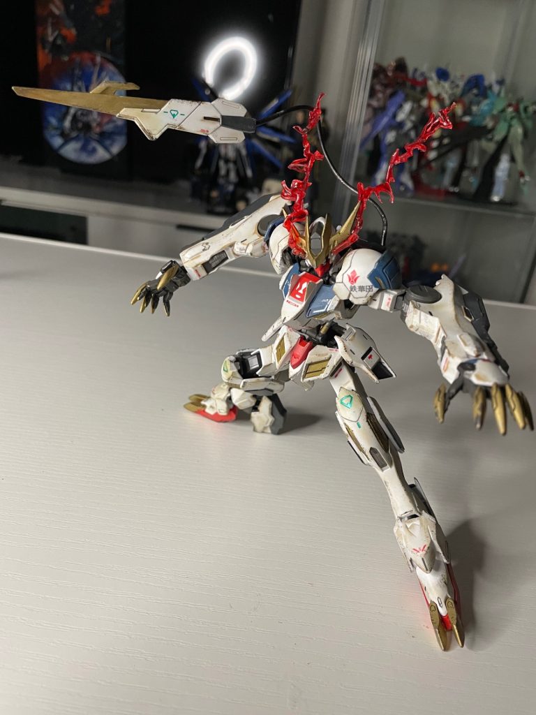 ガンダムバルバトスルプスレクス、ジオラマ–4枚目/制作者：imomo