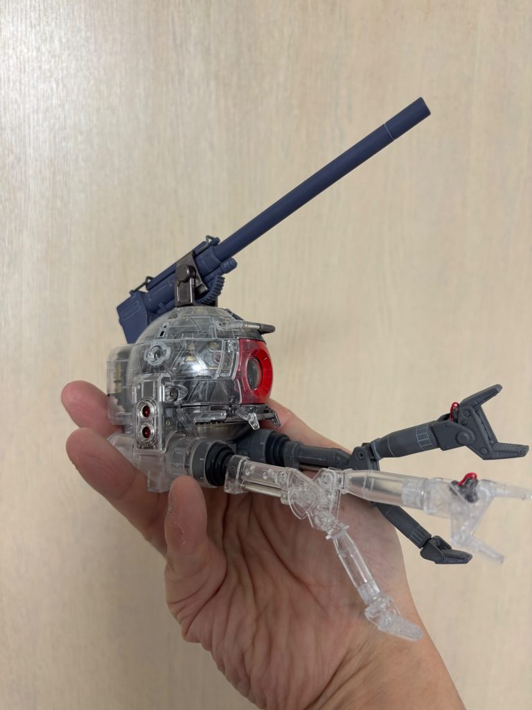 最後は汚れる前のクリア側