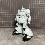 ザク宇宙高機動試験型。かなりアレンジを入れていますが、それなりにまとまったと思う[…]